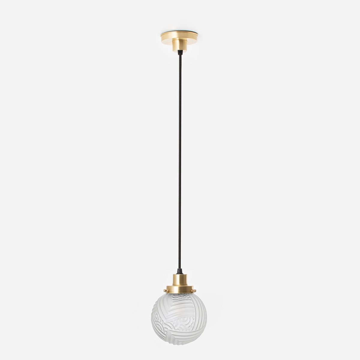 Hanglamp aan snoer Nouveau Romance 20's Messing - Art Deco Trade