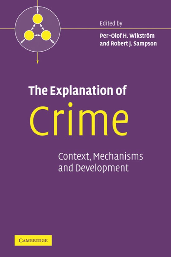 The Explanation of Crime - cover