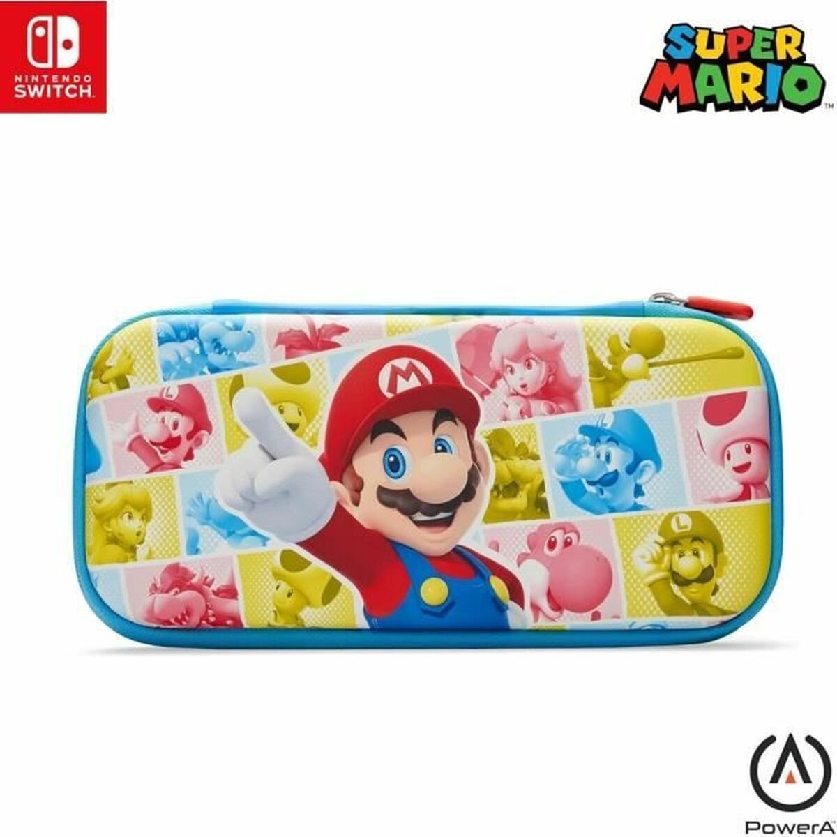 PowerA Slim Case for Nintendo Switch - Mushroom Kingdom Reel tas thumbnail 2
