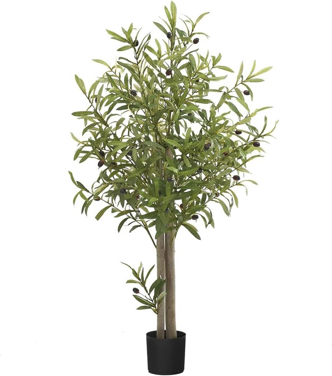 Olijf Kunstboom 105 cm - Perfecte Kunstplanten voor Huisdecoratie
