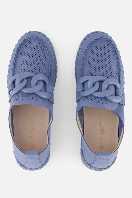 Mocassins Tulip Ilse Jacobsen bleu Microfibre - Femme - Taille 41