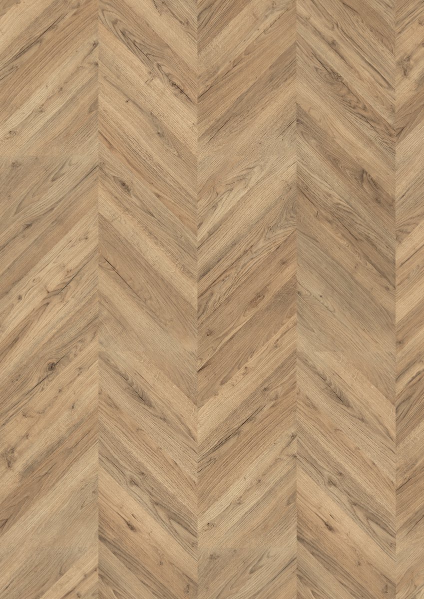EGGER Laminaatvloeren NatureSense EL203F Rillington eiken donker 8mm, 2,535m²