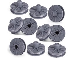 10 stuks draadspoel grastrimmer 5307-20 voor Gardena Turbotrimmer grastrimmer reserve spoel voor grastrimmer Ø 1,6 mm 6,1 m lengte reservespoel grastrimmer accessoires