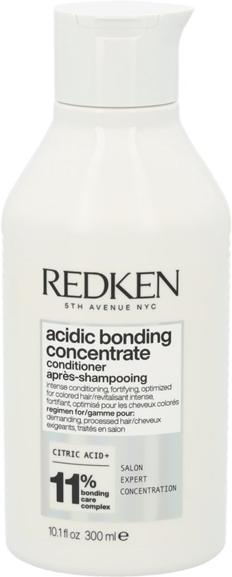 Redken Après-Shampoing Acidic Bonding Concentrate – Redonne de la vitalité aux cheveux abîmés  – 300 ml