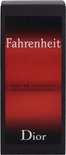 Dior Fahrenheit Eau de Toilette flacon met rode en zwarte verpakking.