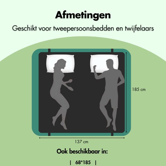 Aardingsmat - Groundingly - Aarding slaapmat - Aarding - Inclusief testpen en stopcontact tester - Earthing - Grounding - 100% vegan leder - (137x185) van Groundingly — afbeelding 3