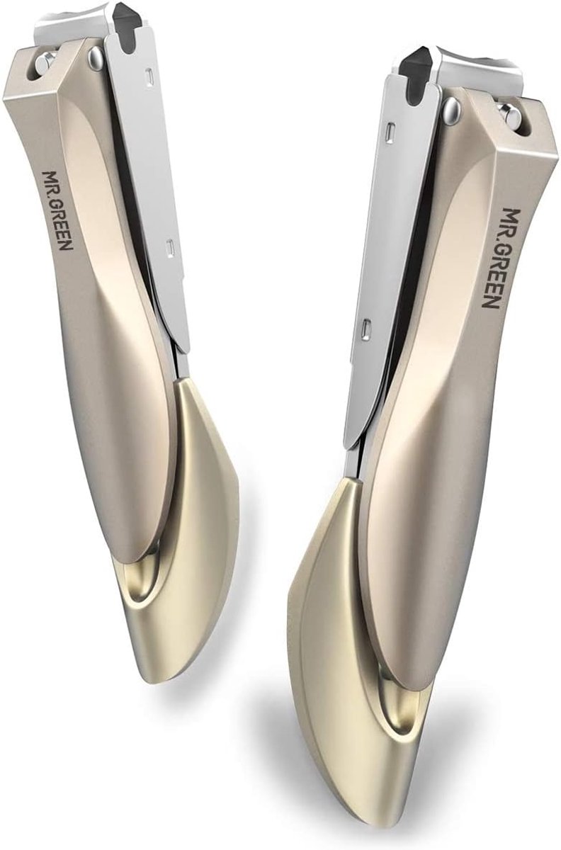 Goedkoopste Professionele nagelknipper voor dikke nagels met catcher - Roestvrij staal - Scherp en duurzaam - Voor baby's, kinderen en volwassenen