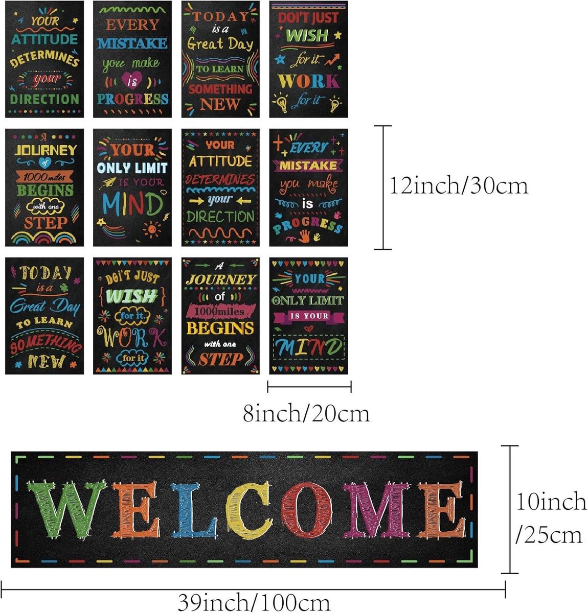 Back to Schoolbanner, grote welkomstbanner, eerste schooldag, banner, welkom terug op school, feestdecoraties, klaslokaal, school, fotoachtergrond, decoratie