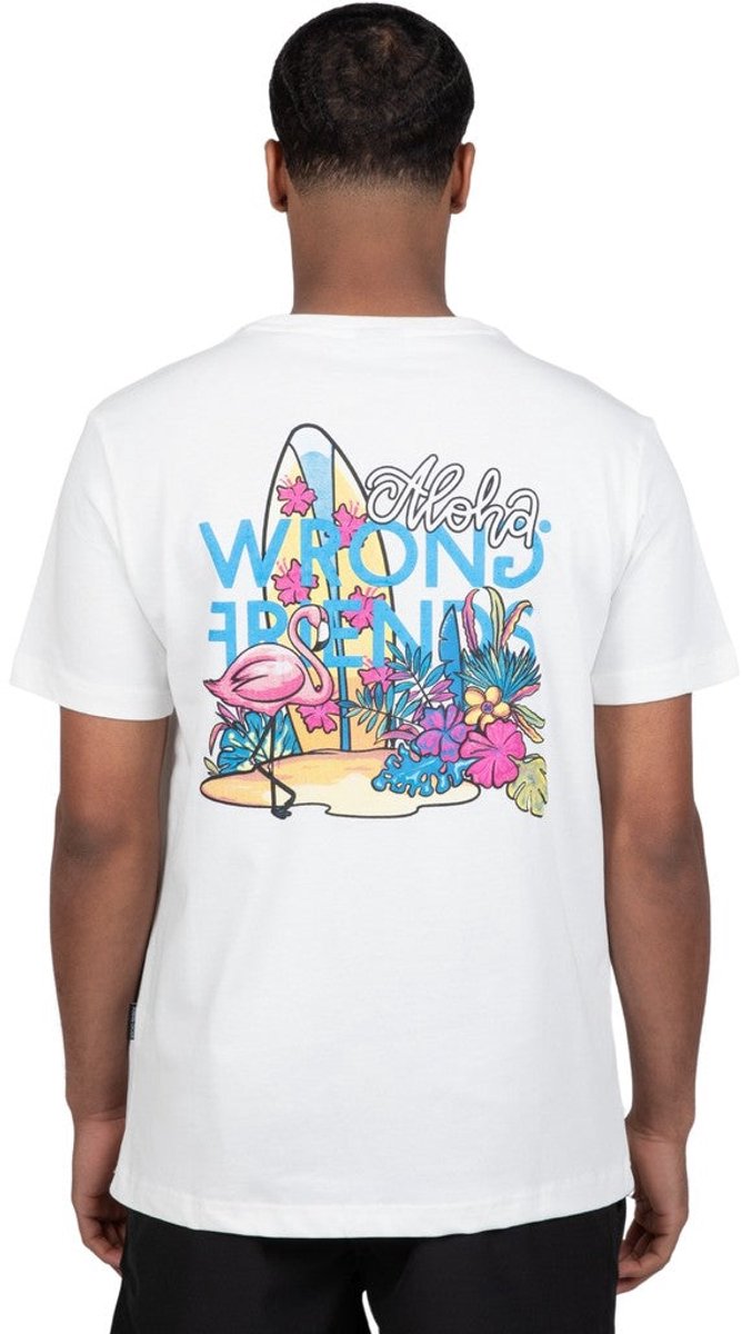 ALOHA T-SHIRT - COCONUT WHITE M