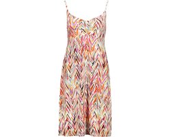 Geisha Jurk Noa Jurk Met Spaghettibandjes 57360 60 000450 Red/purple Dames Maat - XXL