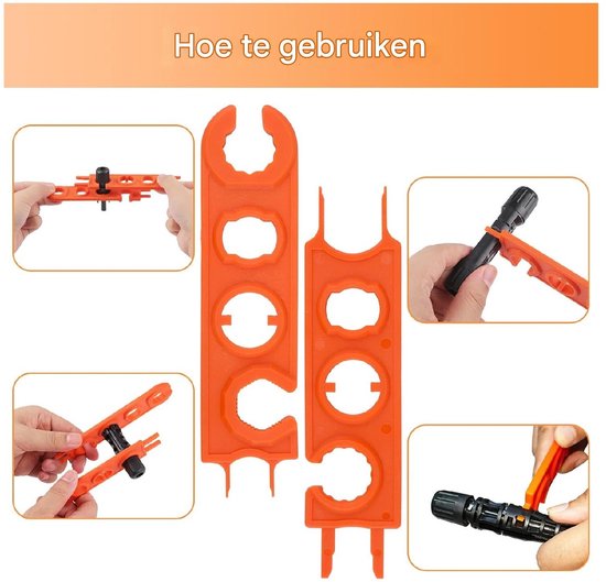 1 Paar Fotovoltaïsche Connector Spanner Zonnepanee... – Grandado