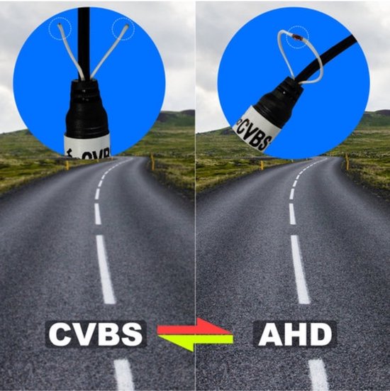 Draadloos Achteruitrijcamera 170 graden kijkhoek/Parkeerhulp/LED/Nachtzicht + Kentekenplaat houder + Draadloos module van Draadloos — afbeelding 2