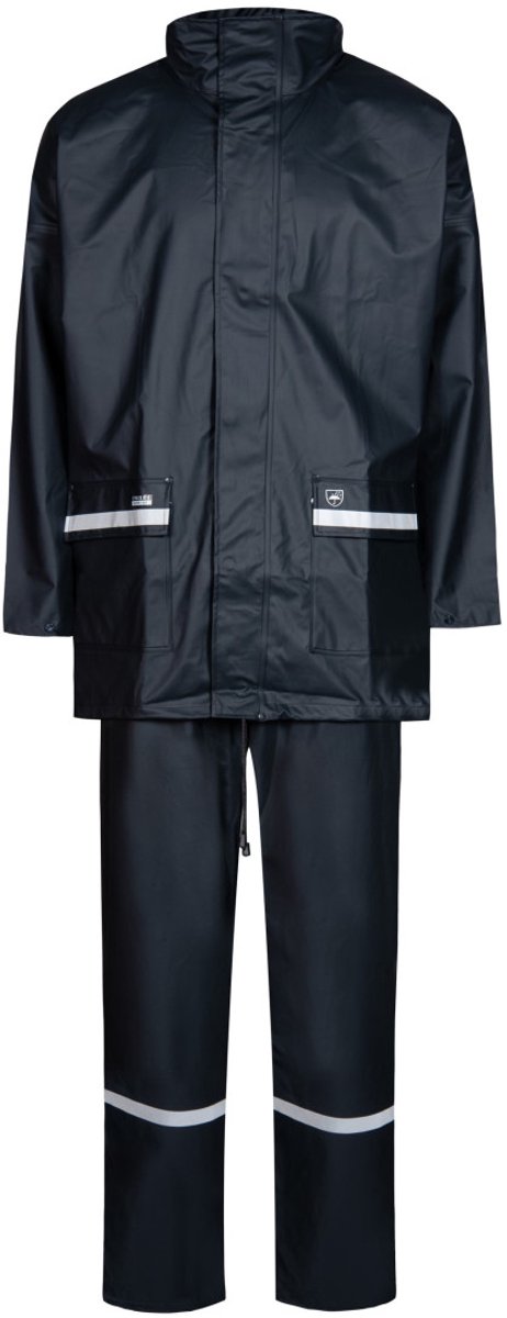 Donkerblauw regenpak van Lyngsøe Rainwear XXL
