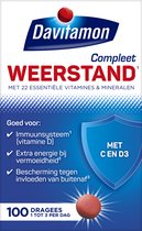Bol.com Davitamon Compleet Weerstand - Multivitaminen - vitaminen en mineralen - 100 kleine dagrees aanbieding
