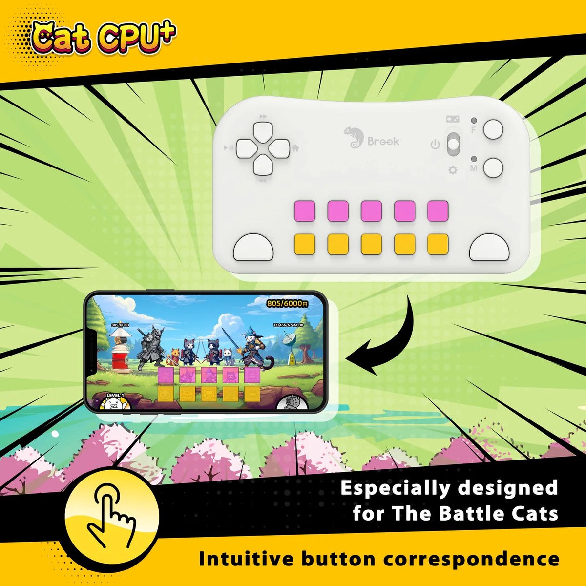 Brook Cat CPU Plus: The Ultimate Controller for The Battle Cats