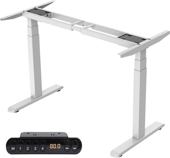 MAIDESITE T4 Pro Plus Bureauframe, in hoogte verstelbaar, met