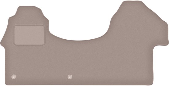 polyamide bestuurdersmat voor: Renault Captur II crossover 2020 - rubberen bestuurdersmat