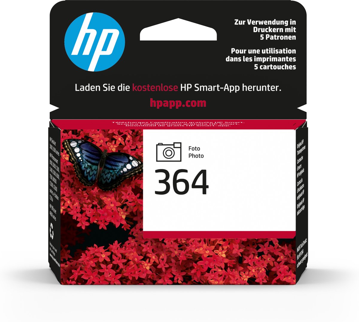 HP 364 - Fotocartridge / Zwart