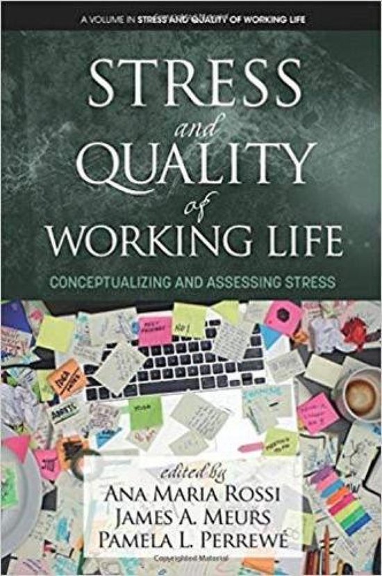 Stress and Quality of Working Life- Stress and Quality of Wo ... - cover