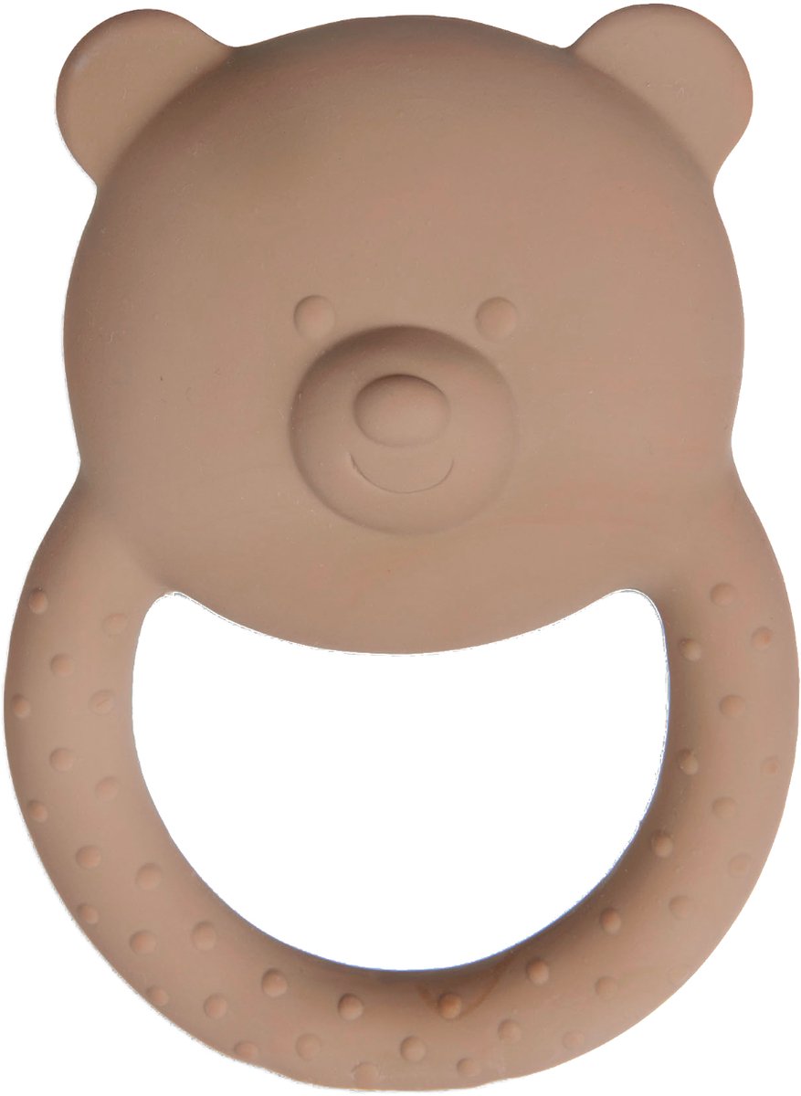 Jollein bijtring rubber teddy bear biscuit