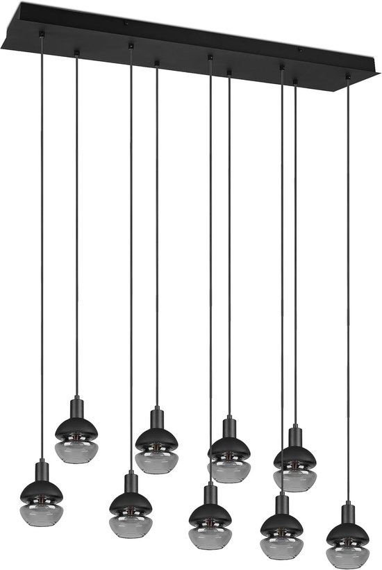 CUP II LAMPADA MARRONE E VETRO CALICE SATINATO H.18CM 1 LUCE ATTACCO E14