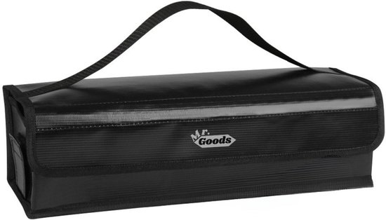 MrGoods grote accutas – waterdicht – vuurbestendig – 49x15x15cm