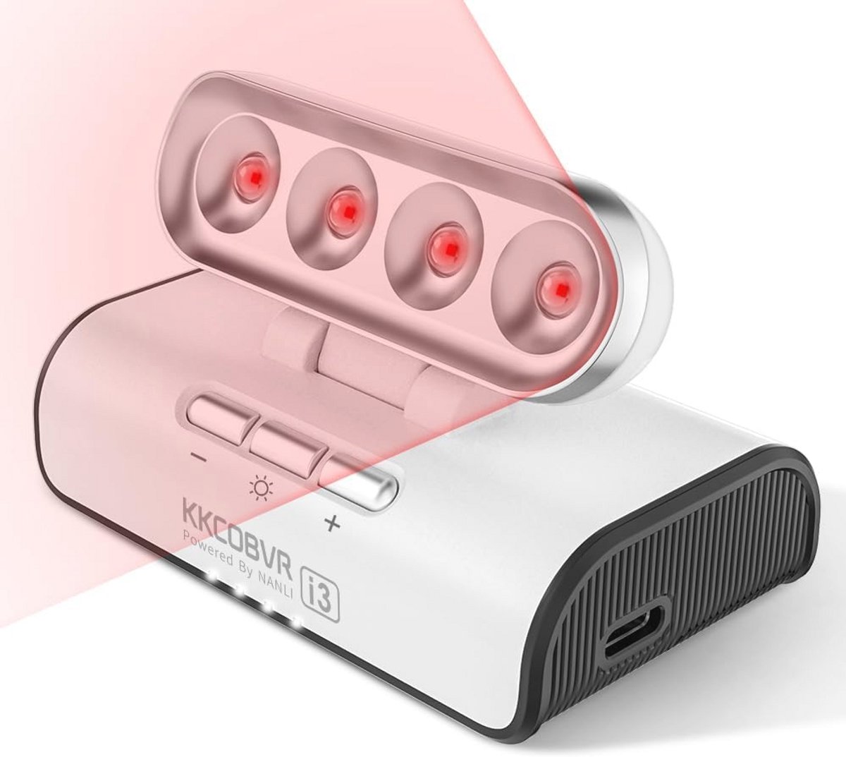 Infrarood Illuminator voor VR - Compatibel met Meta Quest en PSVR - 4 Niveaus Helderheid Aanpassing