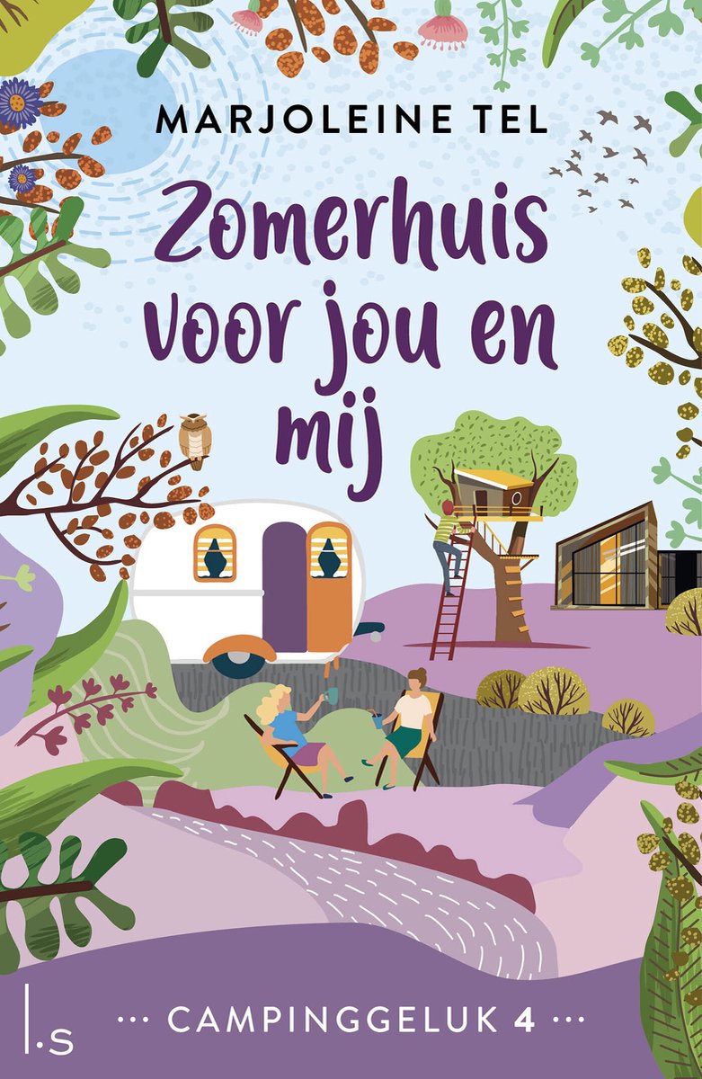 Omslag van Campinggeluk 4 - Zomerhuis voor jou en mij