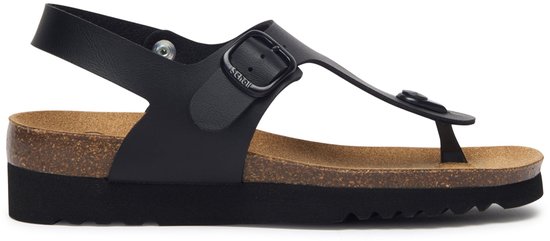 Slippers femme SCHOLL BOA VISTA SA SynthBis BLACK - Zwart - Pointure 40