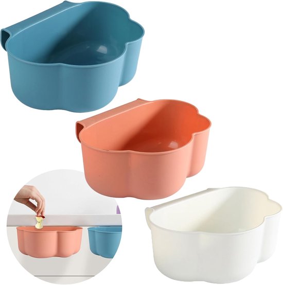Hailo Öko Flex Afvalemmer voor de keuken, kunststof, wit, eenheidsmaat
