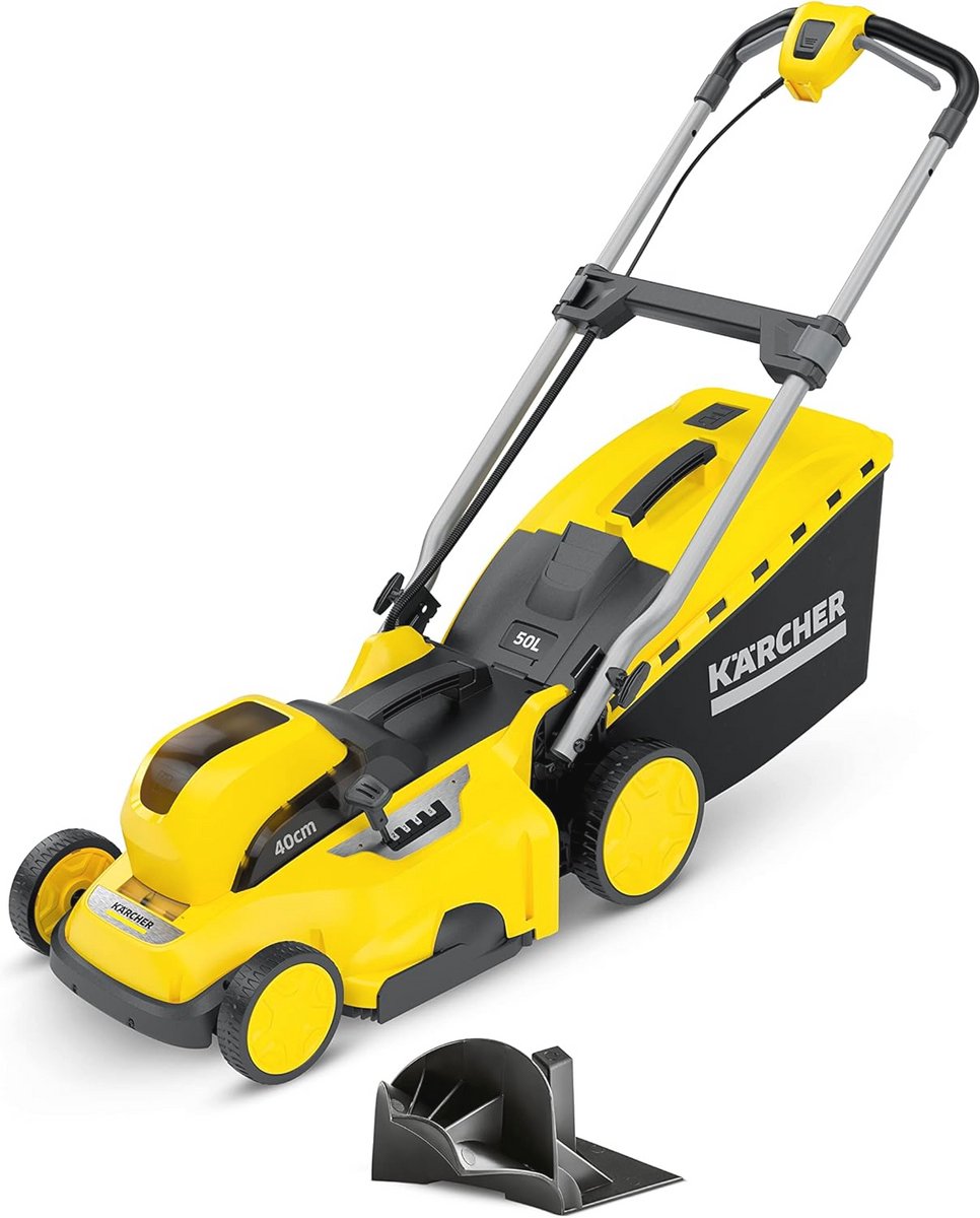 Accu Grasmaaier met 40 cm Maaibreedte en 50 Liter Grasopvangbak