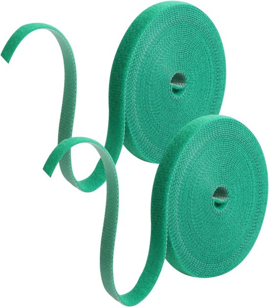 Plantenbinders Set - 20m Groen + 50m Donkergroen Weerbestendige Tuindersband