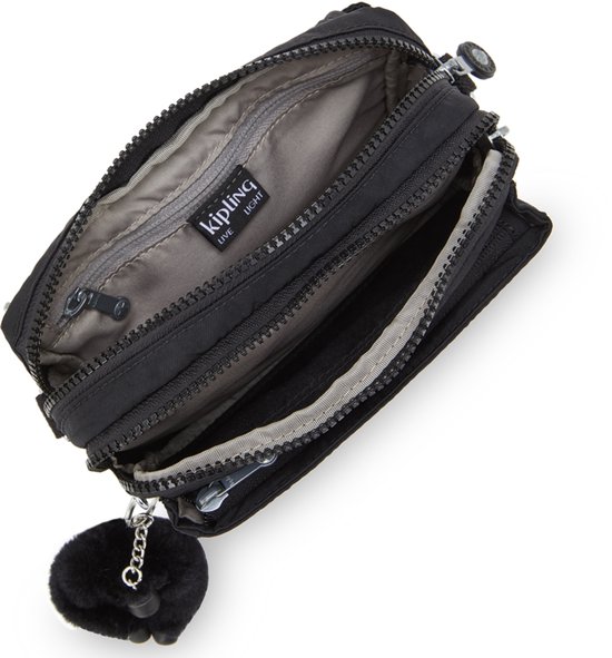 kipling Sac à épaule bandoulière Sac banane Basic Abanu Multi Convertible Crossbody Black Noir