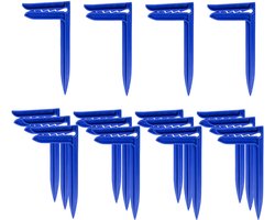 Benson Strandlaken klem - 16x - kunststof - 15 cm - Handdoekknijpers / handdoek klem