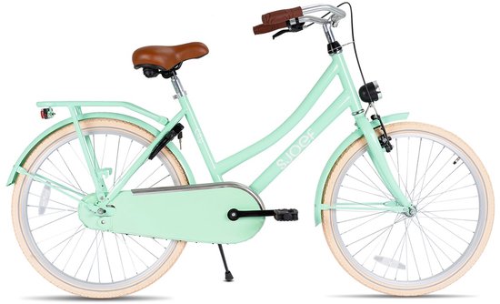 Vélo SJOEF City pour filles 26 pouces - Vélo pour filles de 10 à 14 ans - Turquoise