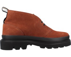 Veterschoen Clarks Men Badell DB Chestnut Nubuck-Schoenmaat 45