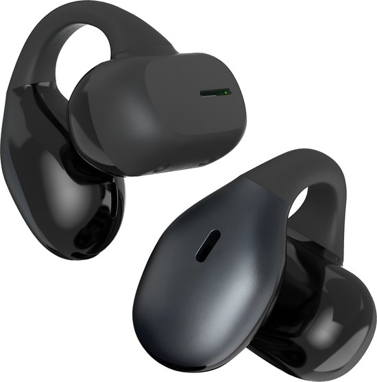 Écouteurs Open Ear (Oreille Ouverte) - Léger, Clip à L'Oreille - Connexion Bluetooth - 8h Autonomie - Pour Sport Et Extérieur