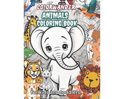 Animals and Wild Life- Animals coloring book for kids and Toddler