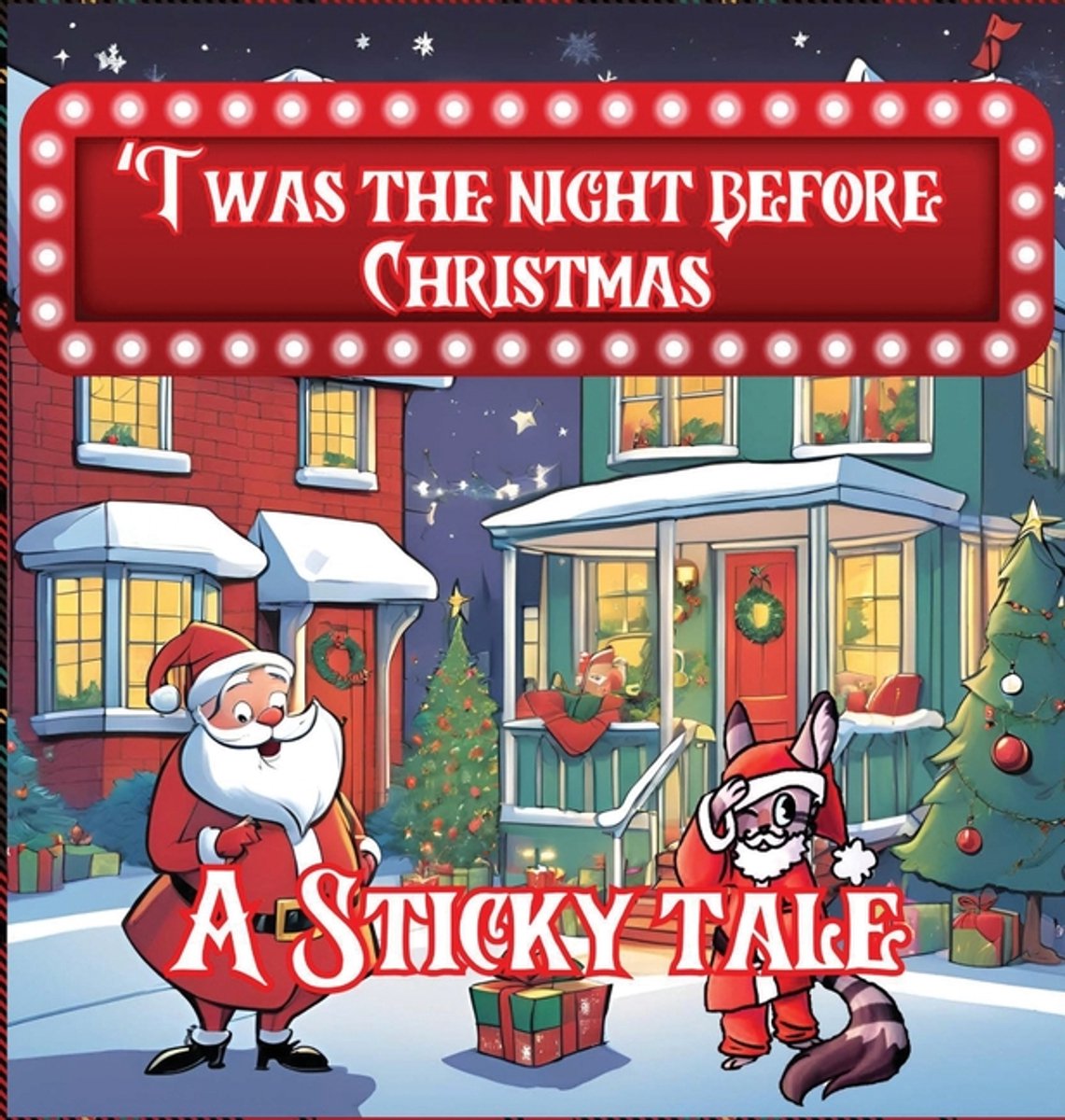 Sticky The Kitty - T'was The Night Before Christmas - A Sticky Tale van Chuck Hawley