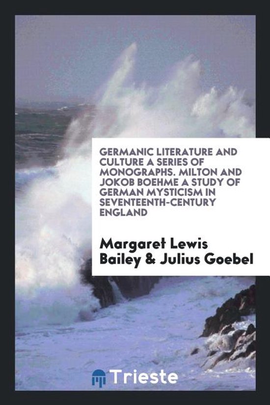 Germanic Literature and Culture a Series of Monographs. Milt ... - cover