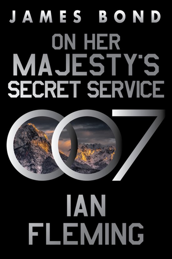 James Bond- On Her Majesty's Secret Service - cover