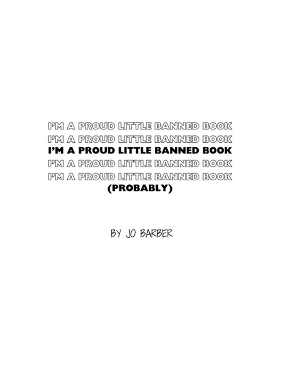 I'm a Proud Little Banned Book - cover
