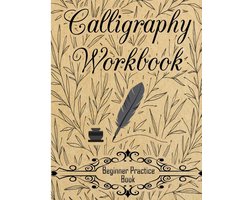 Omslag van Calligraphy Workbook (Beginner Practice Book)