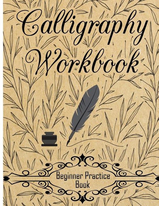 Calligraphy Workbook (Beginner Practice Book) - cover