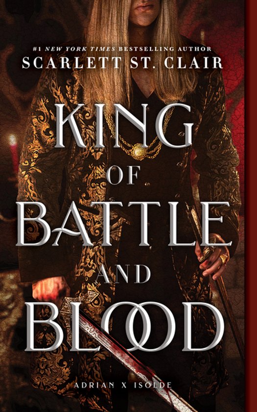 Adrian X Isolde- King of Battle and Blood - cover