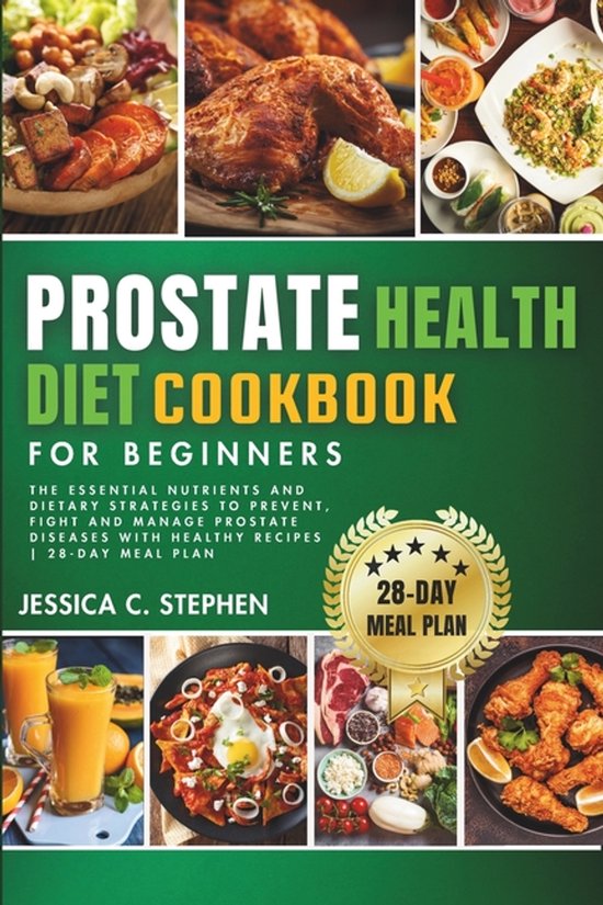 Prostate Health Diet Cookbook for Beginners - cover