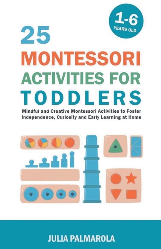 Montessori Activity Books for Home and School- 25 Montessori ... - cover