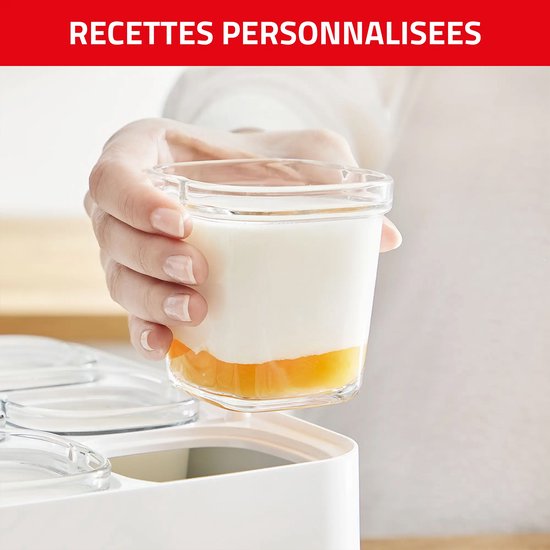 yoghurtmaker 6 potten van 140ml 450w - tefal - yg660132 van Merkloos — afbeelding 2