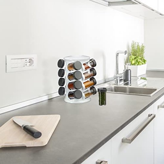 Étagère à épices extensible pour placard, organisateur d'épices, étagère de cuisine