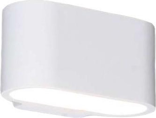 QAZQA arles - Moderne Wandlamp Up Down voor binnen - 1 lichts - D 100 mm - Wit - Woonkamer | Slaapkamer | Keuken